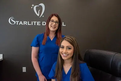 the front desk coordinators at Starlite Dental